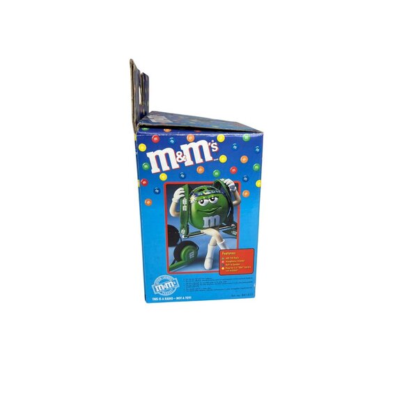 VTG M&M Groovy Green Radio Swing Lanyard Headphones New Old Stock - Picture 13 of 15